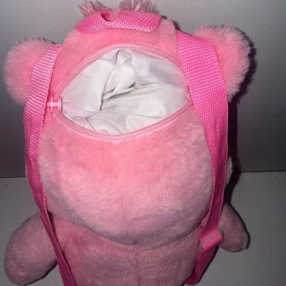 Care Bears Love-a-Lot Bear Pink Plush Backpack